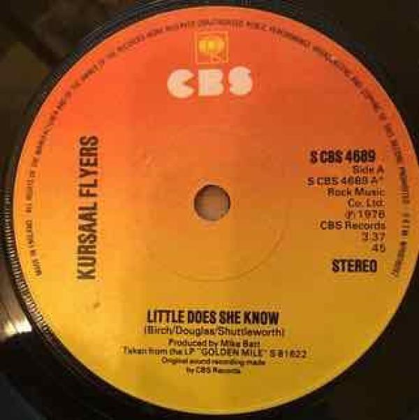Kursaal Flyers - Little Does She Know