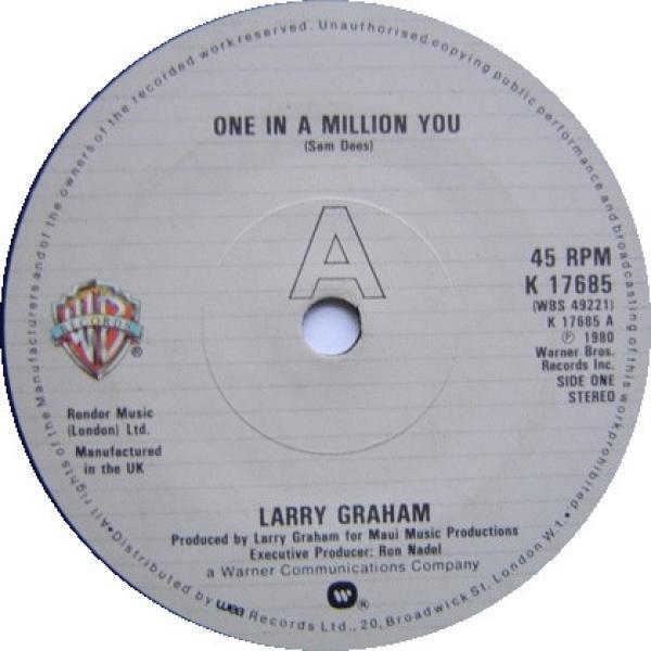 Larry Graham - One In A Million You