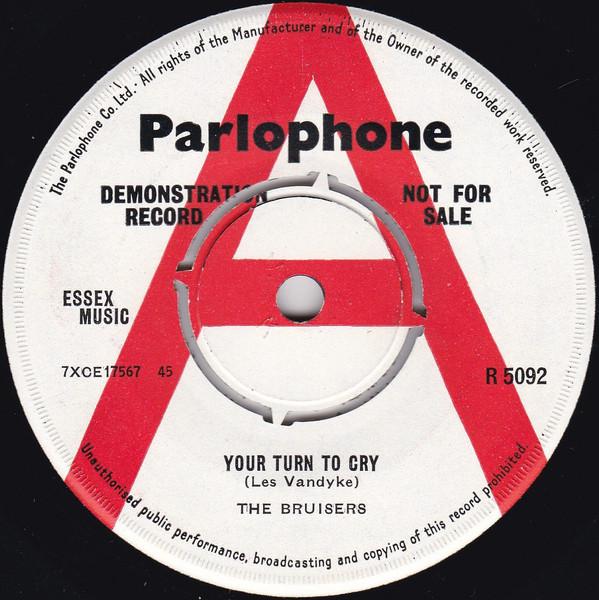 Lee Stirling And The Bruisers - Your Turn To Cry / Give It To Me