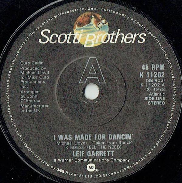 Leif Garrett - I Was Made For Dancin'
