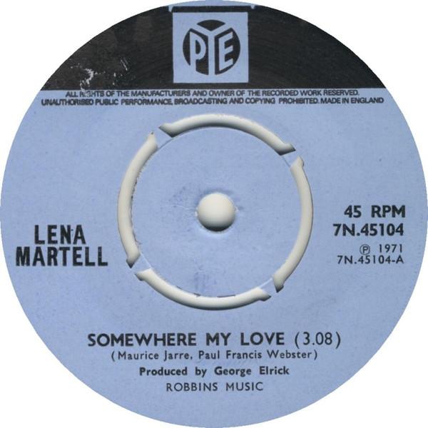 Lena Martell - Somewhere My Love
