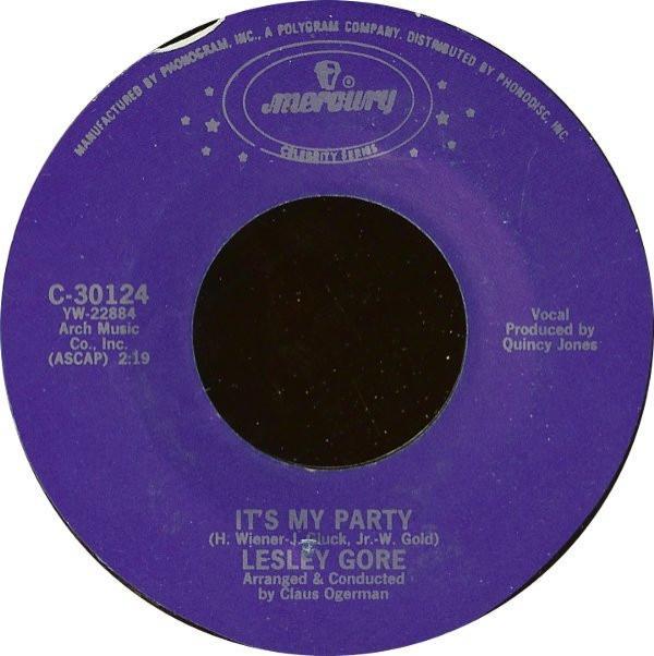 Lesley Gore - It's My Party / She's A Fool