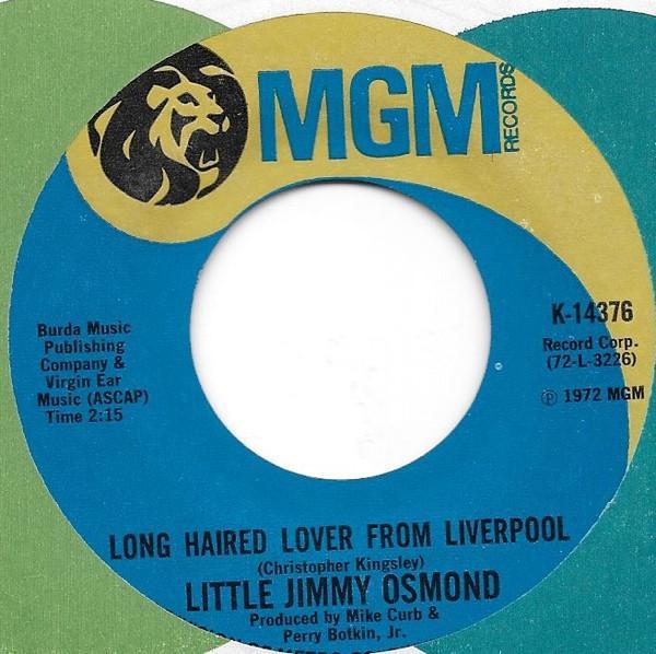 Little Jimmy Osmond - Long Haired Lover From Liverpool