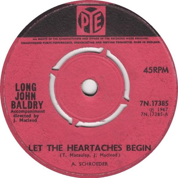 Long John Baldry - Let The Heartaches Begin
