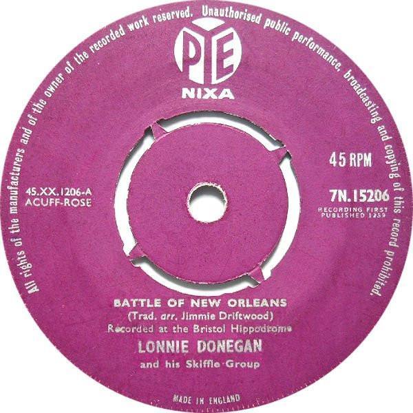 Lonnie Donegan's Skiffle Group - Battle Of New Orleans