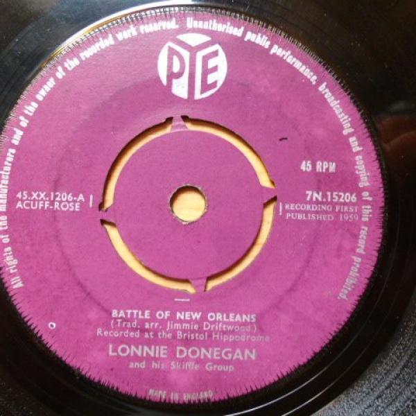 Lonnie Donegan's Skiffle Group - Battle Of New Orleans