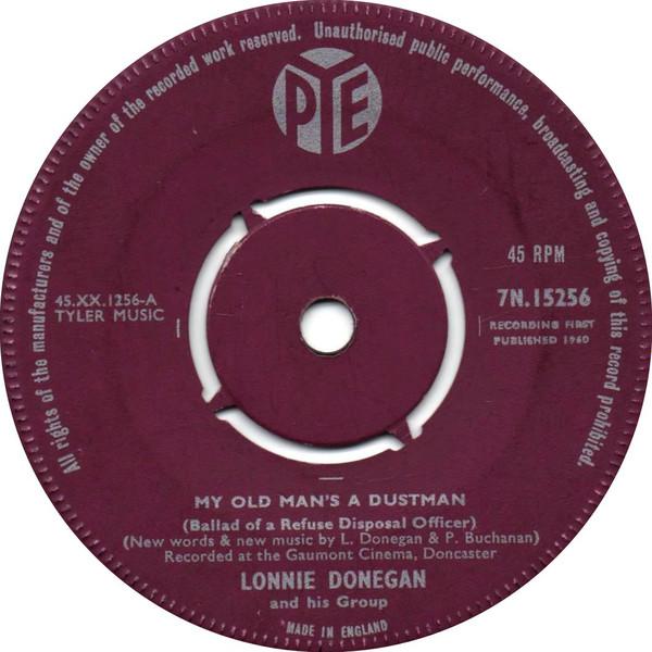 Lonnie Donegan's Skiffle Group - My Old Man's A Dustman (Ballad Of A Refuse Disposal Officer)