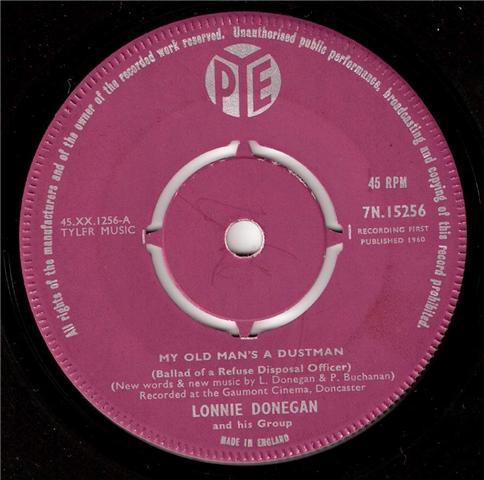 Lonnie Donegan's Skiffle Group - My Old Man's A Dustman