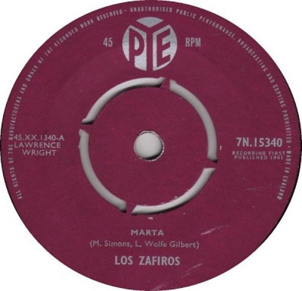 Los Zafiros  - Marta