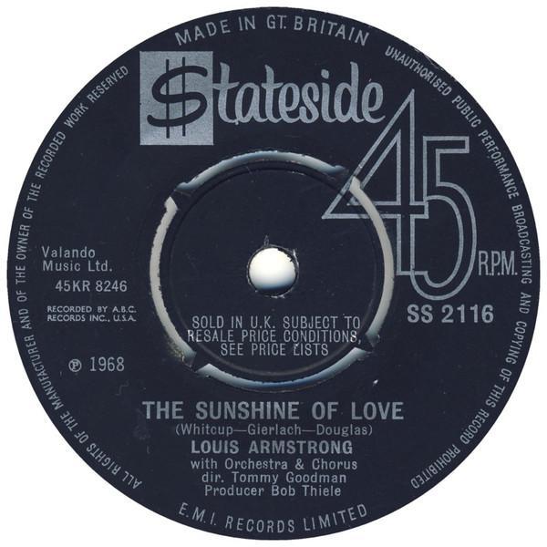 Louis Armstrong And His All-Stars - The Sunshine Of Love
