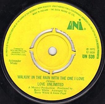 Love Unlimited - Walkin' In The Rain With The One I Love
