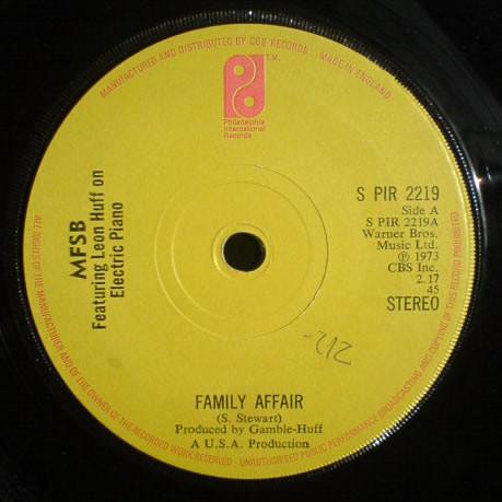 MFSB - Family Affair