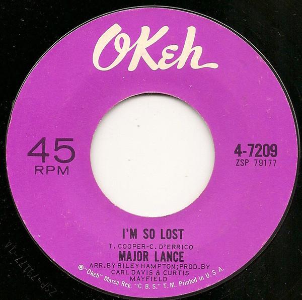 Major Lance - I'm So Lost