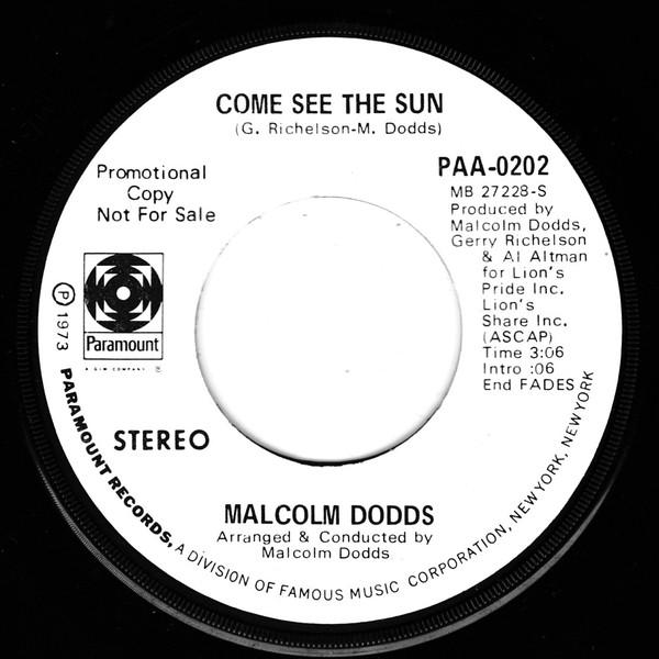 Malcolm Dodds - Come See The Sun