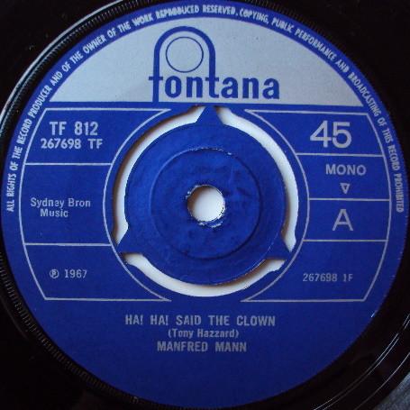 Manfred Mann - Ha! Ha! Said The Clown