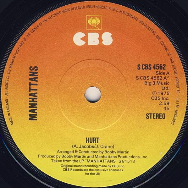 Manhattans - Hurt