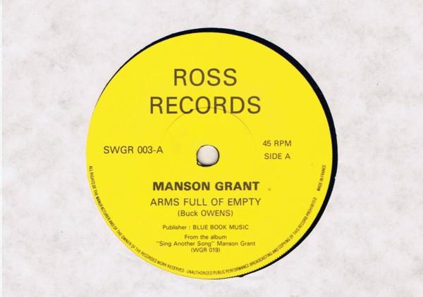 Manson Grant - Arms Full Of Empty