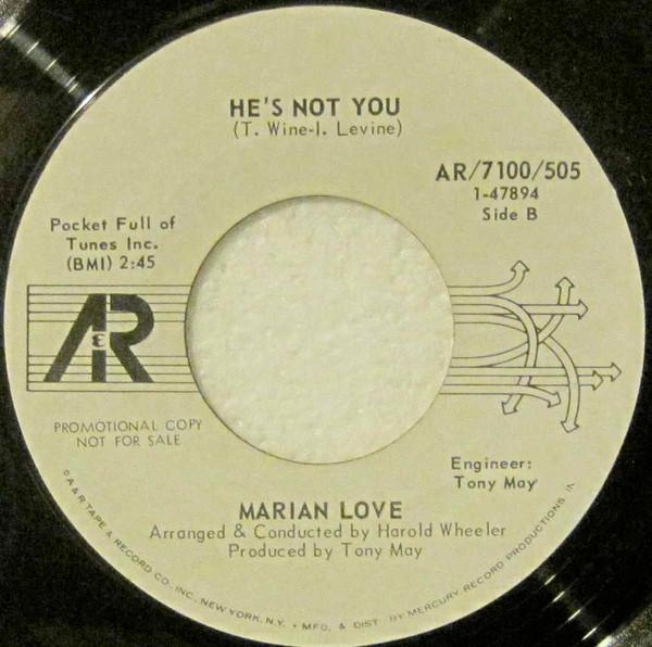 Marian Love - I Believe In Music / He's Not You