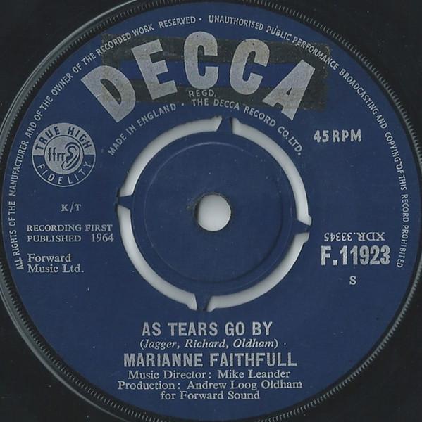 Marianne Faithfull - As Tears Go By