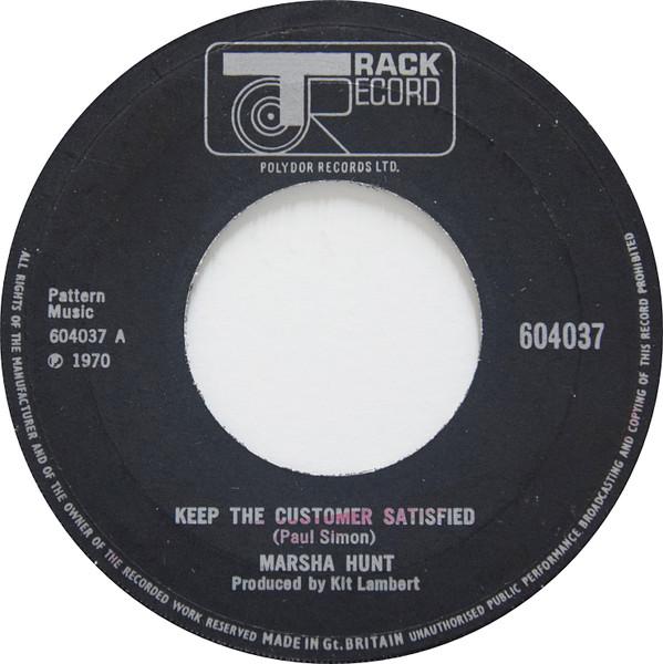 Marsha Hunt - Keep The Customer Satisfied