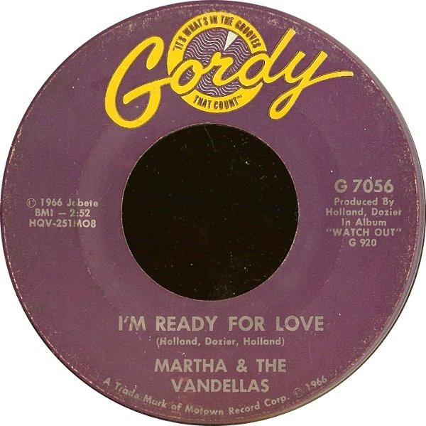 Martha Reeves & The Vandellas - I'm Ready For Love