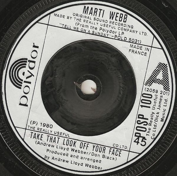Marti Webb - Take That Look Off Your Face