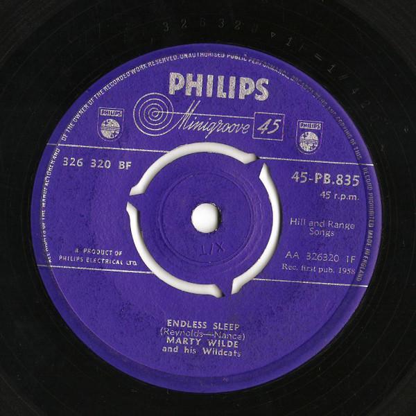 Marty Wilde And His Wildcats - Endless Sleep