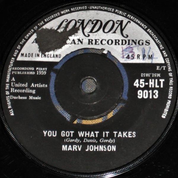 Marv Johnson - You Got What It Takes