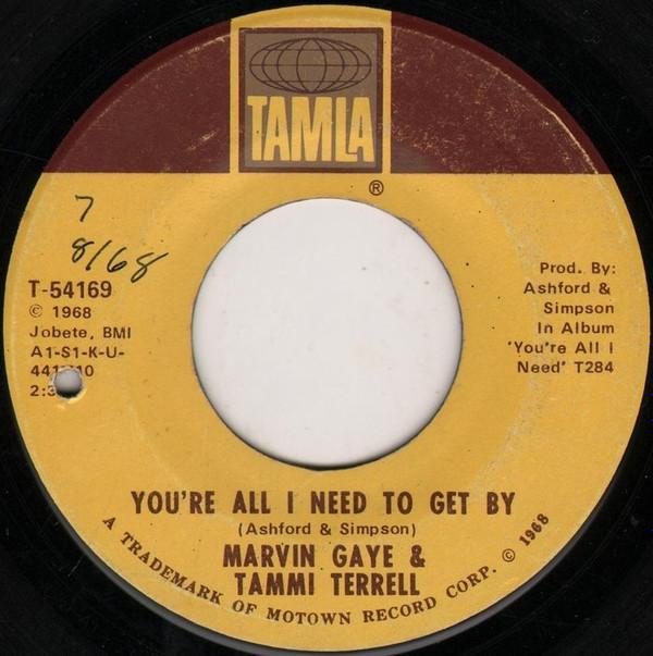 Marvin Gaye, Tammi Terrell - You're All I Need To Get By