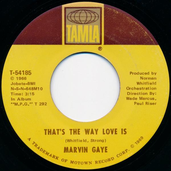 Marvin Gaye - That's The Way Love Is