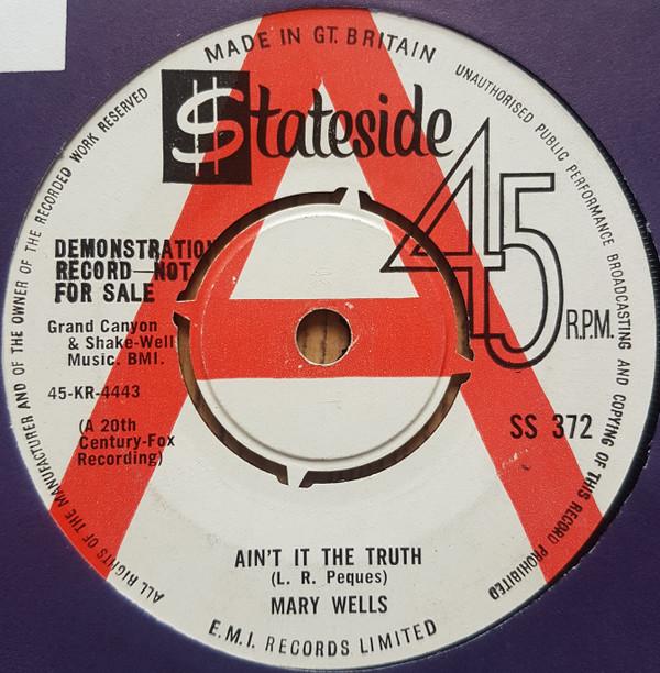 Mary Wells - Ain't It The Truth