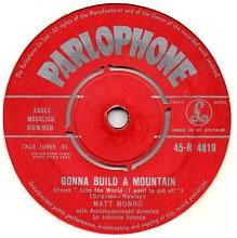 Matt Monro - Gonna Build A Mountain