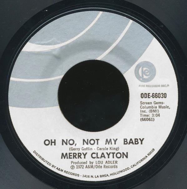 Merry Clayton - Oh No, Not My Baby / Suspicious Minds