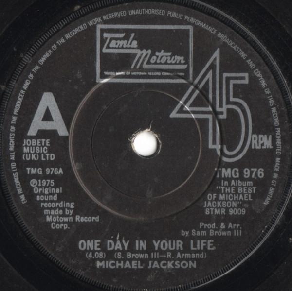 Michael Jackson - One Day In Your Life