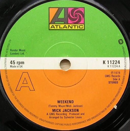Mick Jackson - Weekend