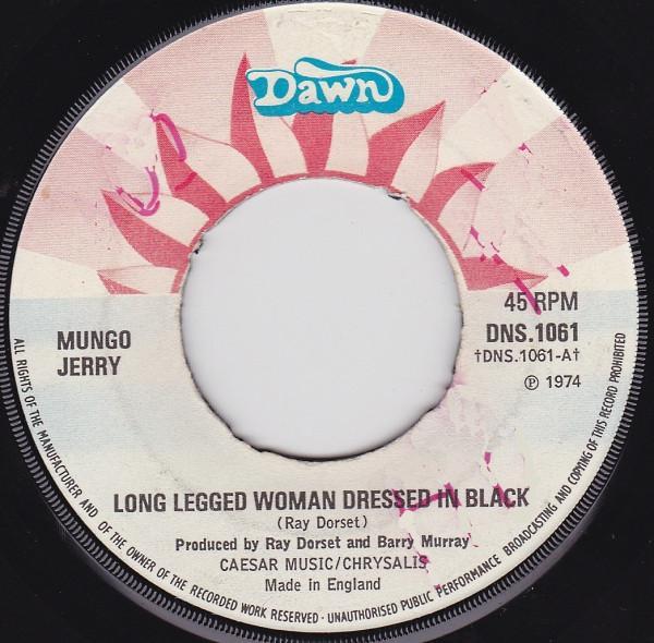 Mungo Jerry - Long Legged Woman Dressed In Black