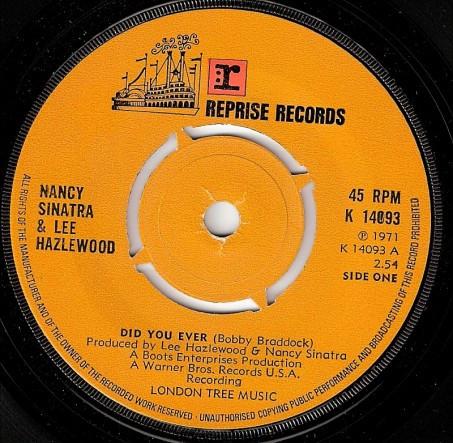 Nancy Sinatra & Lee Hazlewood - Did You Ever
