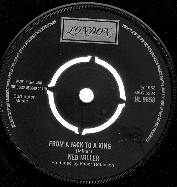 Ned Miller - From A Jack To A King