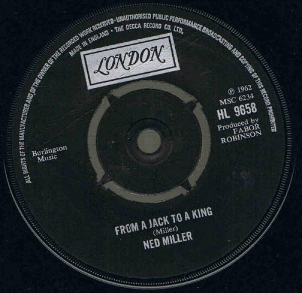 Ned Miller - From A Jack To A King