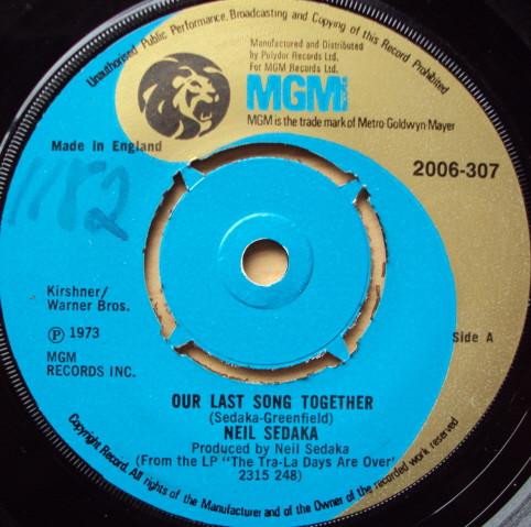Neil Sedaka - Our Last Song Together