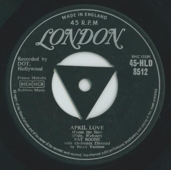 Pat Boone - April Love
