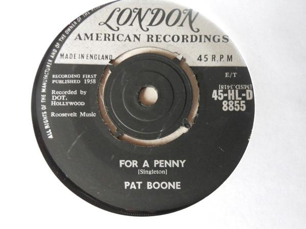 Pat Boone - For A Penny