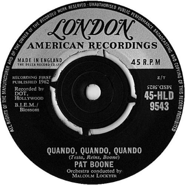 Pat Boone - Quando, Quando, Quando