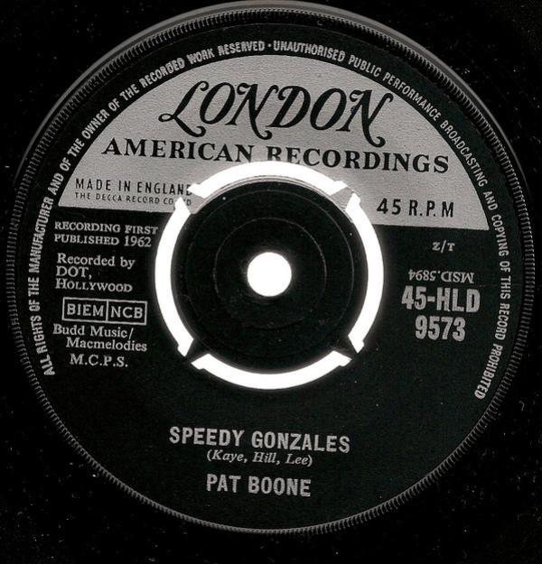 Pat Boone - Speedy Gonzales