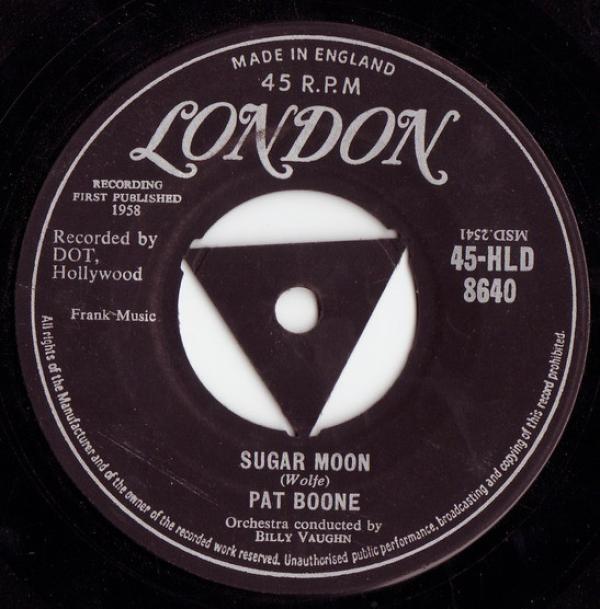 Pat Boone - Sugar Moon / Cherie, I Love You