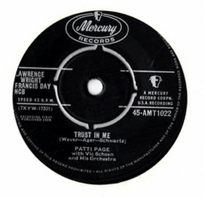 Patti Page - Trust In Me