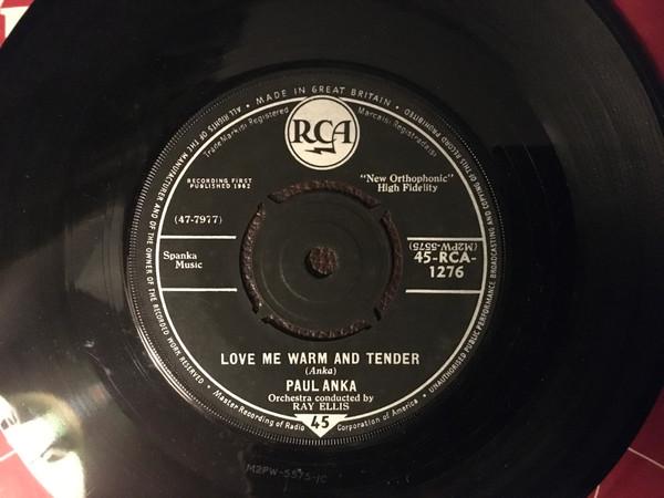 Paul Anka - Love Me Warm and Tender / I’d Like To Know