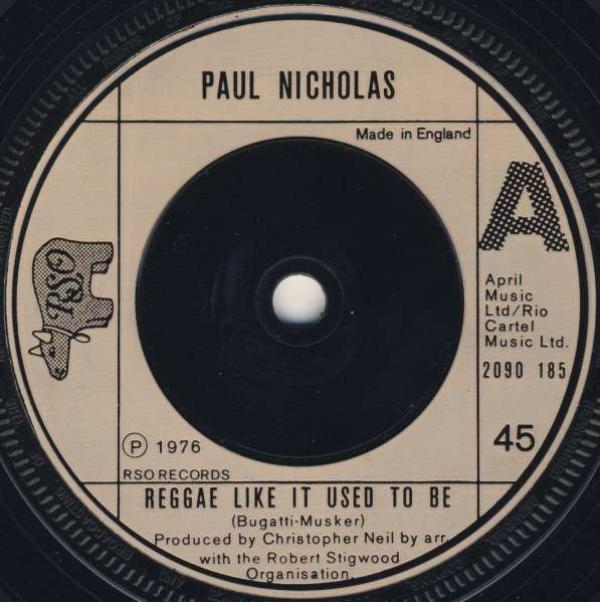 Paul Nicholas - Reggae Like It Used To Be
