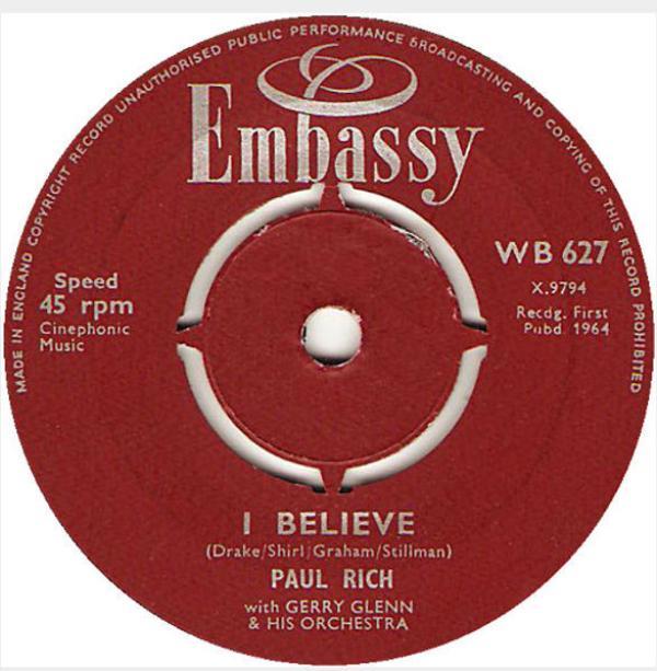 Paul Rich, Mike Redway - I Believe / Only You (And You Alone)