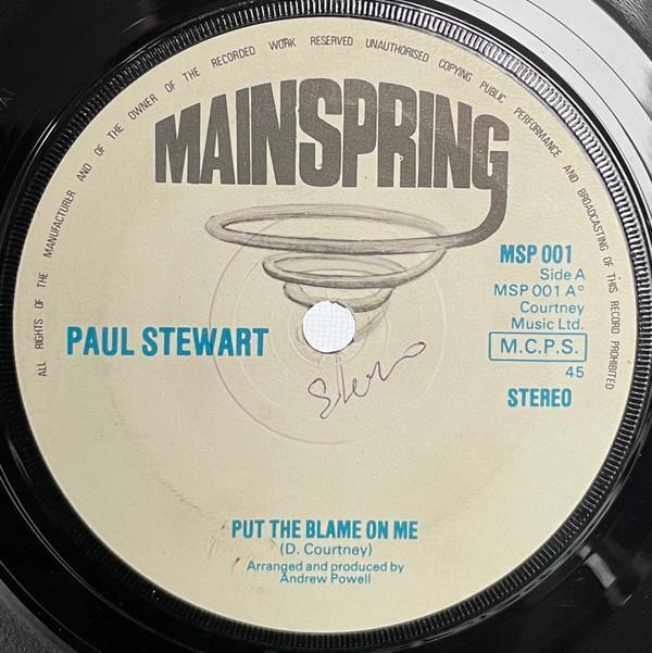 Paul Stewart  - Put The Blame On Me